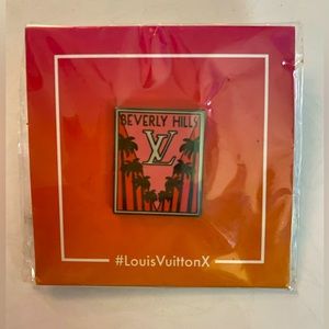 NWT Louis Vuitton X Beverly Hills Limited Edition Pin